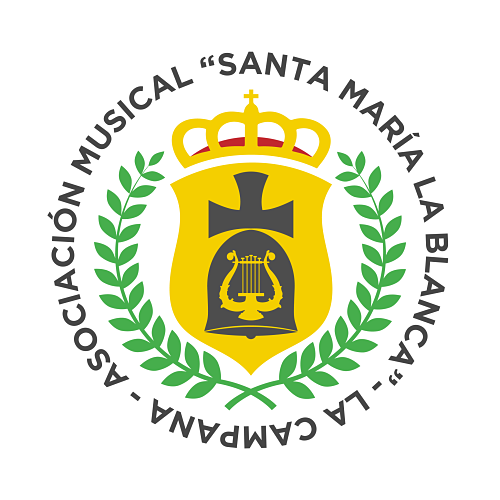 Sello de la Asociación Musical Santa María la Blanca