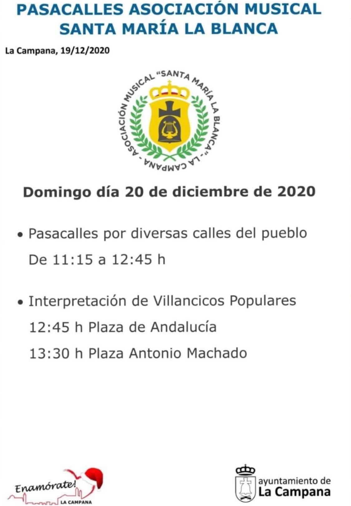 PASACALLES DE NAVIDAD 2020